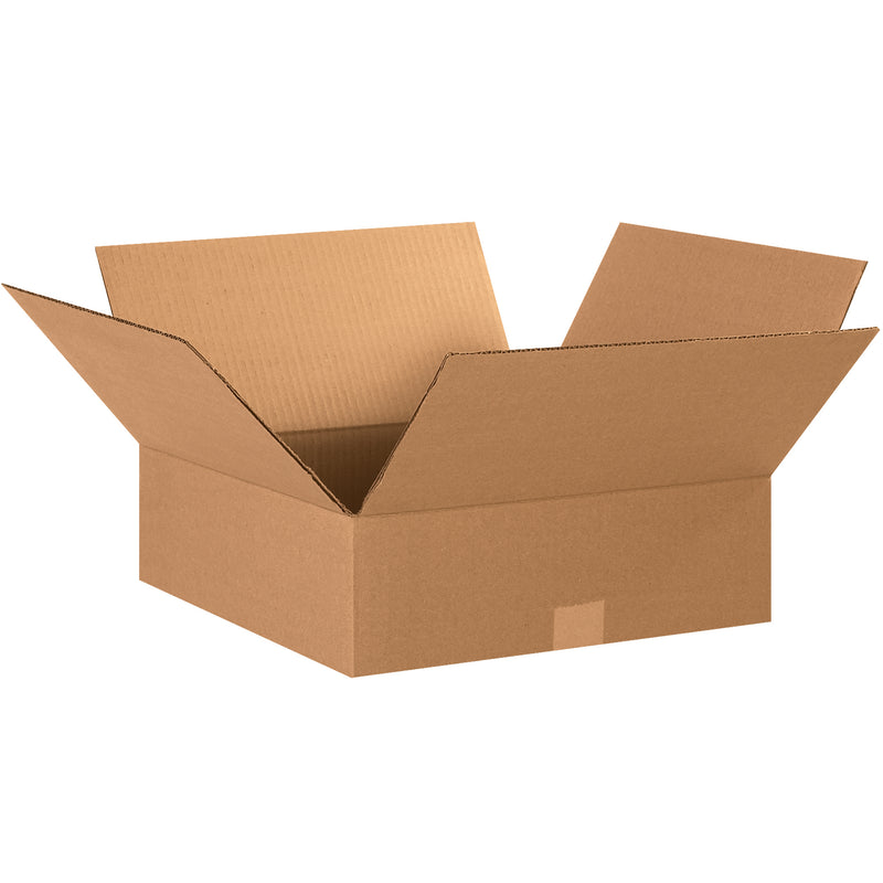 15" x 15" x 5" Flat Corrugated Boxes (15155) Bundle Of 25
