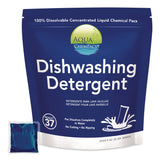 Diversey™ Aqua ChemPacs Dishwashing Detergent, Fresh Citrus Scent, 40 ChemPacs (DVO9320847) Each