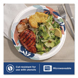 Dixie® Paper Plates with Soak-Proof Shield, 10" dia, Multicolor, 86/Pack (DXE15740) Pack of 86