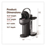Keurig® K-Crema 9-Cup Single Serve Coffee Maker, Black (GMT5000380920) Each