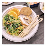 World Centric® Bamboo Cutlery, Fork/Knife/Spoon, Paper, Natural, 24/Pack (WORASBBR) Pack of 24