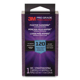 3M™ Pro Grade Precision Sanding Block Sponge (MMMFSB120PGP1T) Each