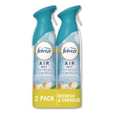 Febreze® AIR, Refresh and Energize, 8.1 oz, Aerosol Spray, 2/Pack (PGC2040991926) Pack of 2