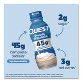 Quest® Protein Milkshakes, Vanilla, 14 oz Bottle, 12/Carton (QCCQUN01602) Case of 12