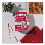 Quest® Protein Milkshakes, Strawberry, 14 oz Bottle, 12/Carton (QCCQUN01606) Case of 12
