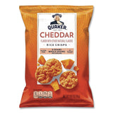Quaker® Rice Crisps, Sweet and Savory Mix, Assorted Flavors, (7) 0.67 oz Bags, (8) 0.91 oz Bags (QKRQUA57840) Box of 15