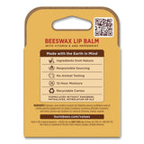 BURT'S BEES Beeswax Lip Balm, Original, 0.15 oz Stick, 4/Pack (BBT01198) Pack of 4