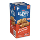 Kellogg's® Rice Krispies Treats Crispy Rice Squares, Chocolatey Peanut Butter, 0.78 oz Bar, 14/Box (KEBKEE30684) Box of 14