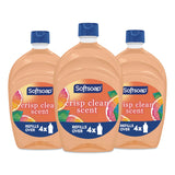 Softsoap® Antibacterial Liquid Hand Soap Refill, Fresh Scent, 50 oz, Orange, 3/Carton (CPC61048277) Case of 3