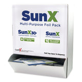 SUREFILL™ SunX30 Sunscreen Lotion and Wipe Packet with Dispenser Box, 0.25 oz, 50 Packets (AOH91661) Each