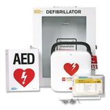 CARDIACT™ LIFEPAK CR2 Semi-Automatic, Cellular, English, Handle, Alarmed Cabinet (AOHCAP8CR2) Each