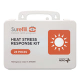 SUREFILL™ Heat Stress Kit - Large Plastic Case, 26 Pieces (AOHSFHS25W) Each