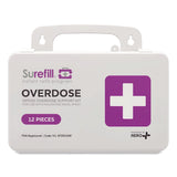 SUREFILL™ Opioid Overdose Support Kit (w/o Naloxone) Plastic Case, 10 Pieces (AOHSFOD10W) Each