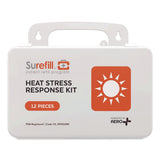 SUREFILL™ Heat Stress Kit - Medium Plastic Case, 12 Pieces (AOHSFHS10W) Each