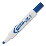 Avery® MARKS A LOT Desk-Style Dry Erase Markers, Broad Chisel Tip, Blue, Dozen (AVE24406DZ) 1 Dozen