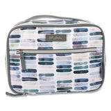 Arctic Zone® Kelly Ventura Iris Insulated Lunch Box, 10.04" x 4.72" x 7.87", Ocean Stripe (AZN10003577) Each