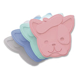 bentgo® Buddies Kids Ice Packs, Puppies, Assorted Colors, 4/Pack (BEOBGICEPPY) Pack of 4