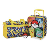 Bioworld® Three-Piece Pokemon Carry-On Luggage Set, 11.75 x 6 x 14 (BWRDBY6SRZPOKPP) Each