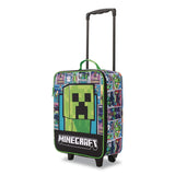 Bioworld® Four-Piece Minecraft Carry-On Luggage Set, 11.75 x 6 x 14 (BWRLRY6U4EMNCPP) Each