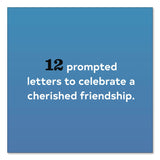 CHRONICLE BOOKS Guided Journal: Letters to My Friend, Multicolor Cover, (12) 4.25 x 8 Sheets (CHB978145215943) Each