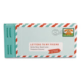 CHRONICLE BOOKS Guided Journal: Letters to My Friend, Multicolor Cover, (12) 4.25 x 8 Sheets (CHB978145215943) Each