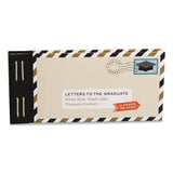 CHRONICLE BOOKS Guided Journal: Letters to the Graduate, Multicolor Cover, (12) 3.87 x 8 Sheets (CHB978145215944) Each