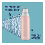 Brita® Stainless Steel Filtered Water Bottle, 20 oz, Rose (CLO36452) Each