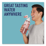 Brita® Plastic Filtered Water Bottle, 36 oz, Blush (CLO36525) Each