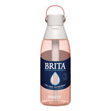 Brita® Plastic Filtered Water Bottle, 36 oz, Blush (CLO36525) Each