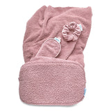 Bliss Travel Blanket Set, Mauve (ILBSCPB0003) Each