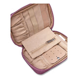 Bliss Travel Jewelry Organizer, 7.4 x 5.6, Maroon (ILBSOLS0001) Each