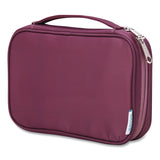Bliss Travel Jewelry Organizer, 7.4 x 5.6, Maroon (ILBSOLS0001) Each