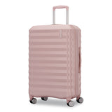 AMERICAN TOURISTER Color Vault Hardside Spinner Suitcase Set, 11 x 11 x 24, Pink Blush (SML153951E050) Each
