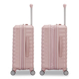 AMERICAN TOURISTER Color Vault Hardside Spinner Suitcase Set, 11 x 11 x 24, Pink Blush (SML153951E050) Each