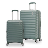 AMERICAN TOURISTER Color Vault Hardside Spinner Suitcase Set, 11 x 11 x 24, Jade Green (SML1539511457) Each