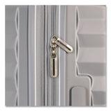 AMERICAN TOURISTER Color Vault Hardside Spinner Suitcase Set, 11 x 11 x 24, Silver (SML1539511776) Each