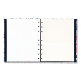 Blueline® NotePro Fashion Hard Cover Notebook, 1-Subject, Medium/College Rule, Tranquil Blooms Cover, (96) 9.25 x 7.25 Sheets (REDA9C01) Each