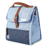 Arctic Zone® Eco Insulated Lunch Sack, 9" x 5.7" x 9.63", Blue (AZN61010050001) Each