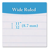BAZIC® Products Composition Books, 1 Subject, Wide/Legal Rule, Black Marble Cover, (100) 9.75 x 7.5 Sheets (BAZ508) Each