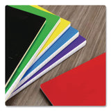 BAZIC® Products Spiral Notebooks, 1-Subject, Medium/College Rule, Randomly Assorted Cover Color, (70) 10.5 x 8 Sheets (BAZ558) Each