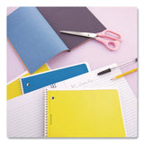 BAZIC® Products Spiral Notebooks, 1-Subject, Wide Rule, Assorted Color Covers, (70) 10.5 x 8 Sheets, 24/Carton (BAZ559) Case of 24