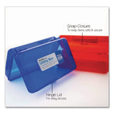 BAZIC® Products Clasp Pencil Case, 8" x 4.75" x 2.5", Randomly Assorted Color (BAZ842) Each