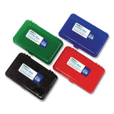 BAZIC® Products Clasp Pencil Case, 8" x 4.75" x 2.5", Randomly Assorted Color (BAZ842) Each