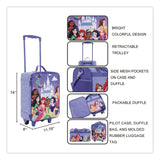 Bioworld® Four-Piece Disney Princess Carry-On Luggage Set, 11.75 x 6 x 14 (BWRDBY6SRWDSYPP) Each