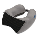 Brookstone® Flex Curve Neck Pillow, One Size Fits Most, Black/Gray (BKTBCPP0002094) Each
