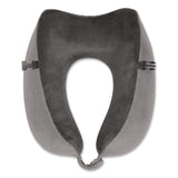 Brookstone® Flex Curve Neck Pillow, One Size Fits Most, Black/Gray (BKTBCPP0002094) Each