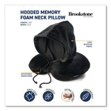 Brookstone® Hooded Memory Foam Pillow, One Size Fits Most, Black (BKTBNPM0006) Each