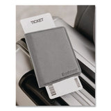 Brookstone® RFID Passport Holder, Polyurethane, Dark Gray (BKTBOAW0003021) Each