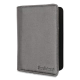 Brookstone® RFID Passport Holder, Polyurethane, Dark Gray (BKTBOAW0003021) Each