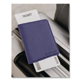 Brookstone® RFID Passport Holder, Polyurethane, Blue (BKTBOAW0003414) Each